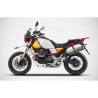 Silencieux homologué Zard INOX Moto Guzzi V85 TT