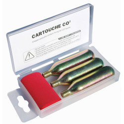 Cartouches CO2 pour kit de réparation Tecnoglobe