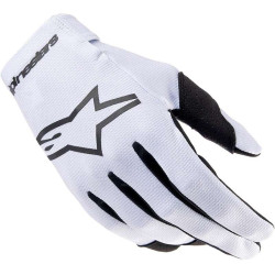 Gants cross Alpinestars RADAR Gris clair