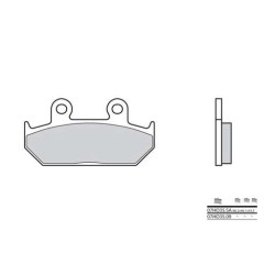 BREMBO organic brake pads 07HO3509