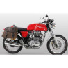 Hepco &amp- Becker RUGGED 36-liter leather motorcycle panniers (C-BOW)