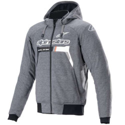 Alpinestars CHROME IGNITION Grey motorcycle sweatshirt