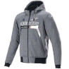 Alpinestars CHROME IGNITION Grey motorcycle sweatshirt