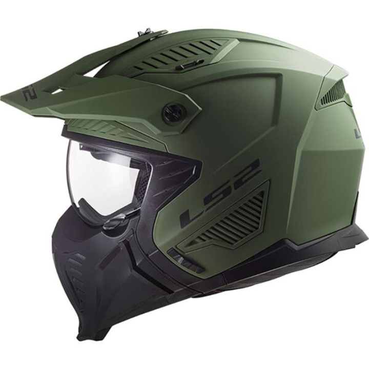 Casque LS2 OF606 DRIFTER Vert mat 22.06
