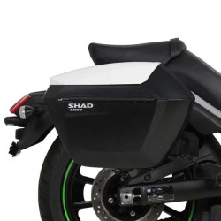 Kit suitcases Shad SH23 + 3P supports (K0VL65IF) Kawasaki VULCAN S