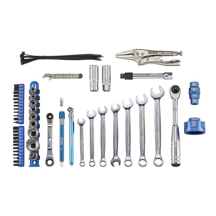 Sacoche outillage moto SBV TOOLS Harley-Davison Sportster, Softail, Touring & CVO
