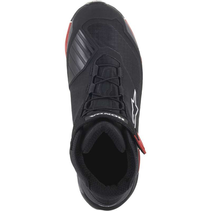 Alpinestars Honda CR-X Drystar Motorcycle Sneakers Black/Red/Grey