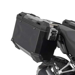 SW-Motech TraX ADVENTURE 2x37L Honda CB500X/F/CBR500R aluminum suitcase kit