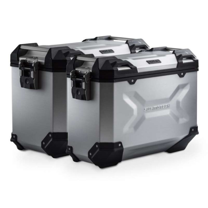 45L/37L SW-Motech TraX ADVENTURE Suzuki DL800 V-Strom DE aluminum suitcase kit