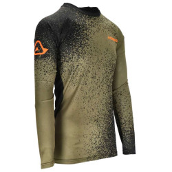 Maillot moto cross Acerbis X-DURO 2.0 Vert militaire
