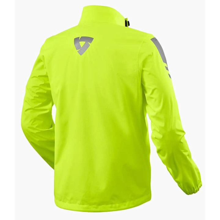 Rev'it CYCLONE 4 H2O FLUO motorcycle rain jacket