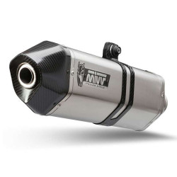 Mivv SPEED EDGE Inox-approved muffler (S.061.LRX) Suzuki DL800 V-Strom DE