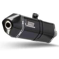 Silencieux homologué Mivv SPEED EDGE Inox noir (S.061.LRB) Suzuki DL800 V-Strom DE