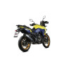 Silencieux homologué Mivv SPEED EDGE Inox noir (S.061.LRB) Suzuki DL800 V-Strom DE