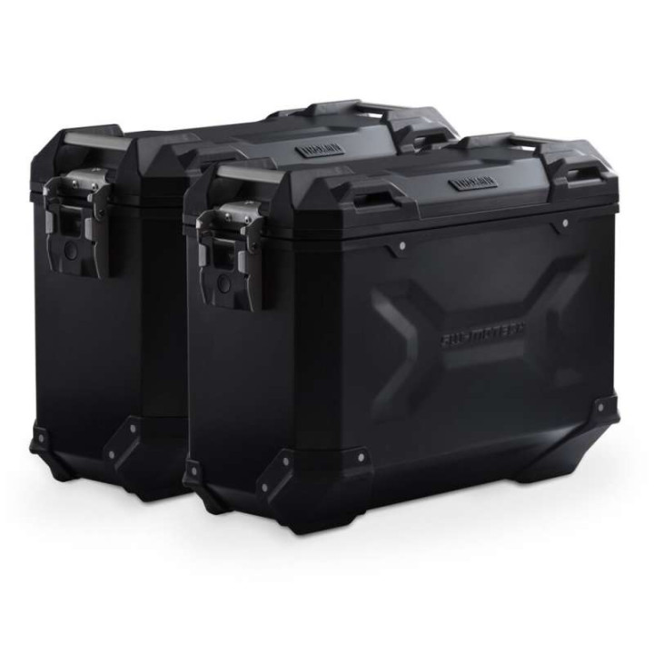 SW-Motech TraX ADVENTURE 2x37L Honda NT1100 aluminum suitcase kit