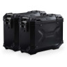 SW-Motech TraX ADVENTURE 2x37L Honda NT1100 aluminum suitcase kit