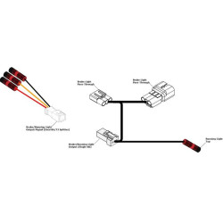 Adaptateur de feu stop DENALI B6 Ducati Desert X 2