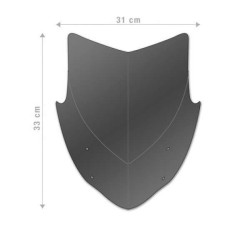 Saute-vent Barracuda AEROSPORT Suzuki GSX-S950/1000 22-23 2
