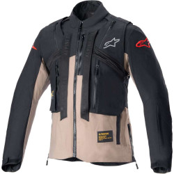 Veste Alpinestars TECHDURA Noir/Marron 2