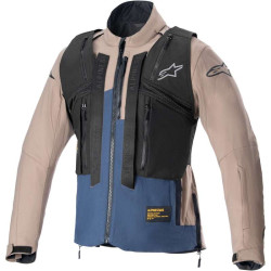 Veste Alpinestars TECHDURA Marron/Bleu 2
