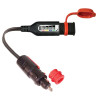 Contrôleur de charge/état de batterie allume cigare/DIN Tecmate O-126V2