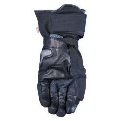 Gants moto Five WFX1 EVO WATERPROOF Noir/Jaune 2