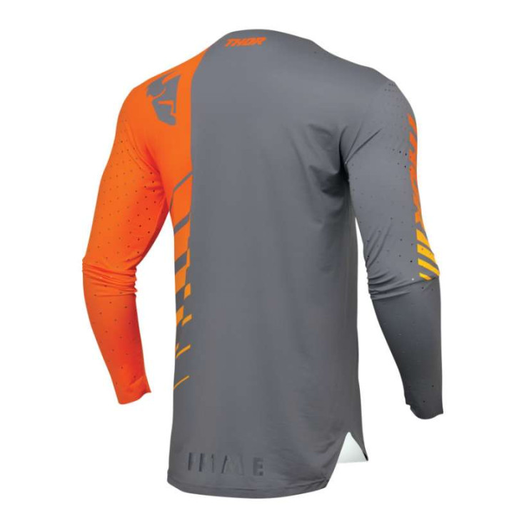 Maillot moto cross Thor PRIME ANALOG CHARCOAL/ORANGE