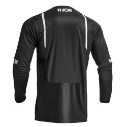 Maillot moto cross Thor PULSE MONO BLACK/WHITE 2