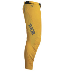 Pantalon moto cross Thor PULSE MONO DARK GRAY/YELLOW 2