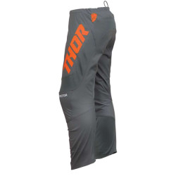 Pantalon cross enfant Thor YOUTH SECTOR CHECKER CHARCOAL/ORANGE 2