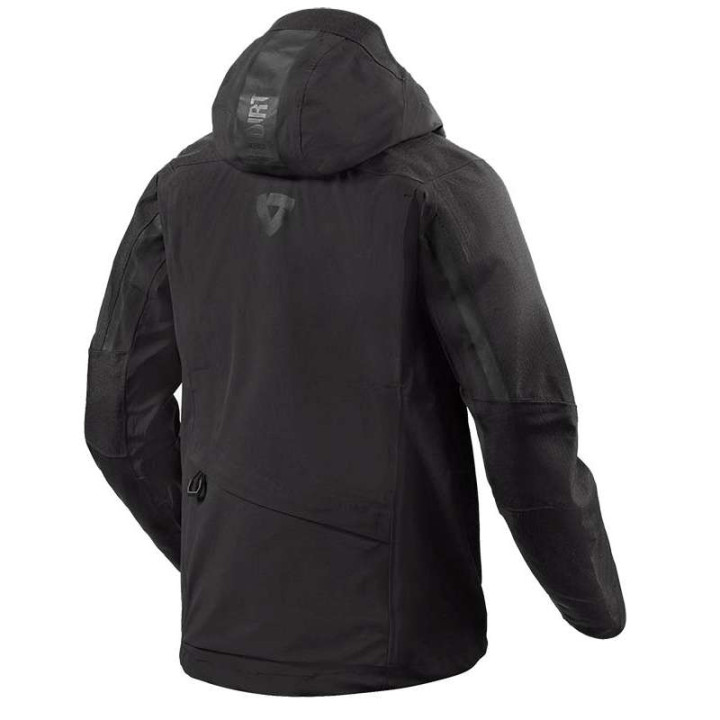 Rev'it COMPONENT 2 H2O BLACK motorcycle jacket