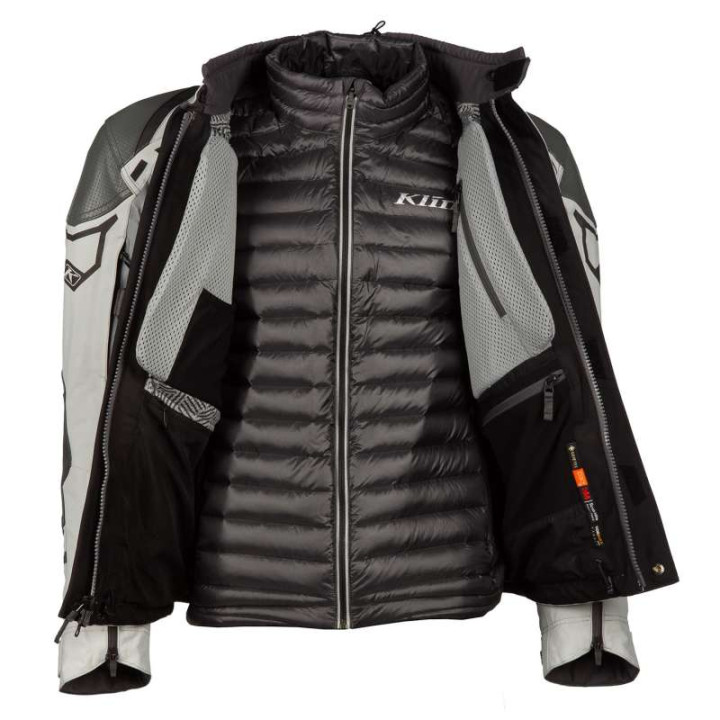 Veste moto Klim KODIAK Cool Gray