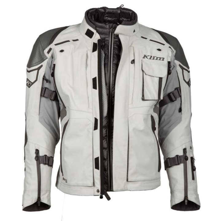 Veste moto Klim KODIAK Cool Gray