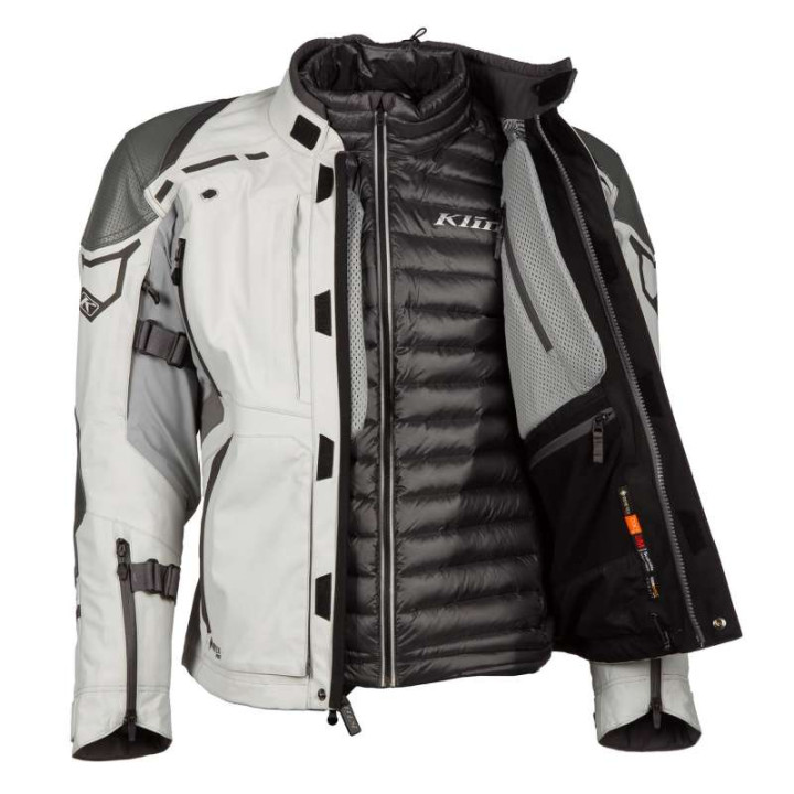 Veste moto Klim KODIAK Cool Gray
