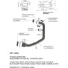 Leovince decatalyzed manifold (80022) KTM 390 ADVENTURE