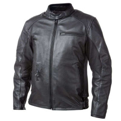HELITE ROADSTER 2 Airbag leather jacket Black