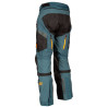 Klim BADLANDS PRO 2022 Petrol Strike Orange motorcycle pants