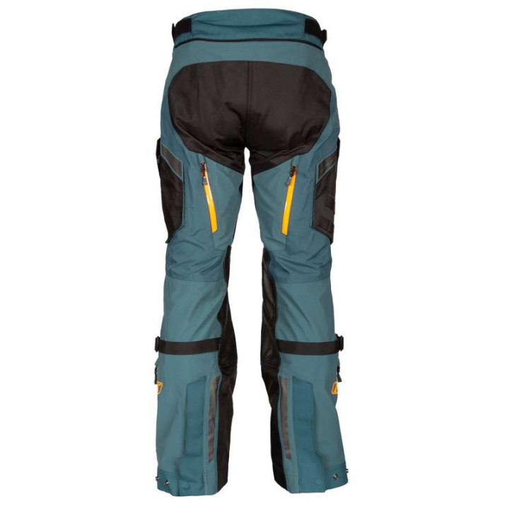 Klim BADLANDS PRO 2022 Petrol Strike Orange motorcycle pants