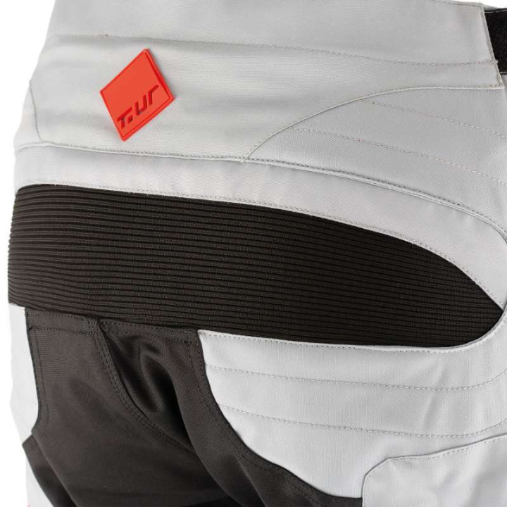 T.UR P-THREE Enduro Pants Light Grey/Red