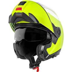 Casque moto modulable Schuberth C5 Jaune Fluo 2
