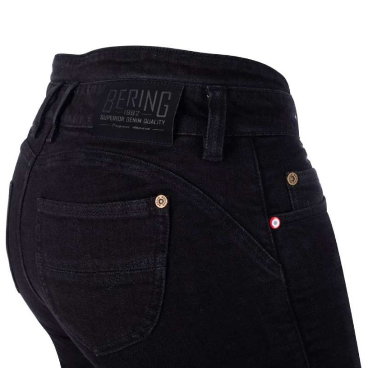 Jean moto femme Bering LADY GILDA NOIR