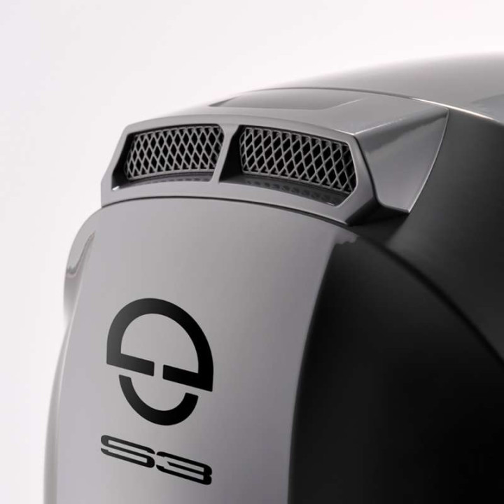 Casque moto Schuberth S3 Concrete Grey