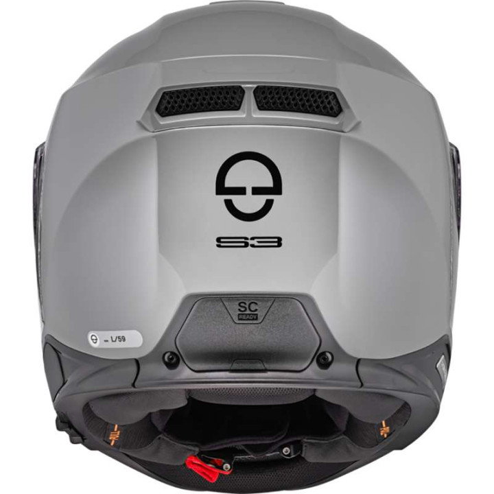 Casque moto Schuberth S3 Concrete Grey