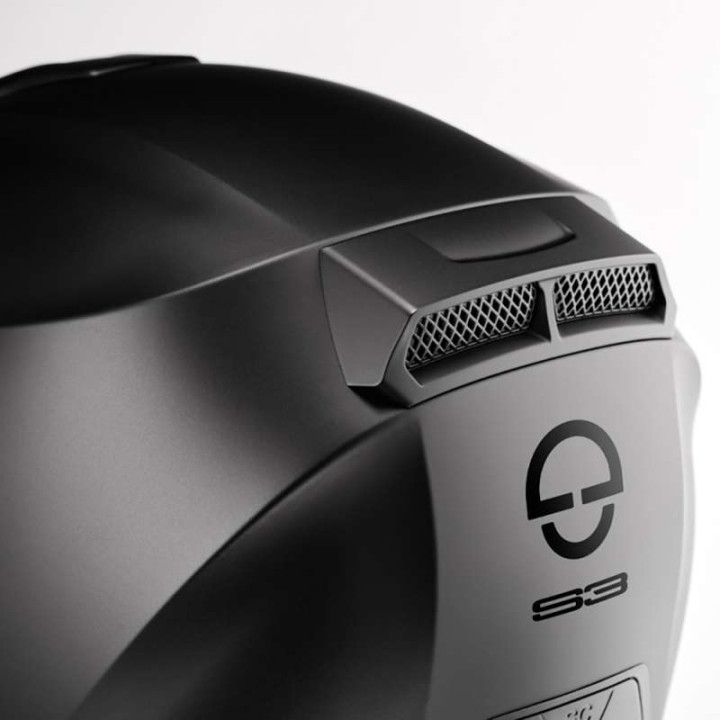 Casque moto Schuberth S3 Noir mat