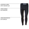 Collant thermique moto Skeed LADY MUGELLO sans coutures