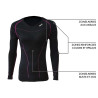Maillot thermique moto Skeed LADY MUGELLO sans coutures