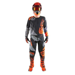 Gants moto cross Shot DEVO ULTIMATE 2019 NOIR/NEON ORANGE 2