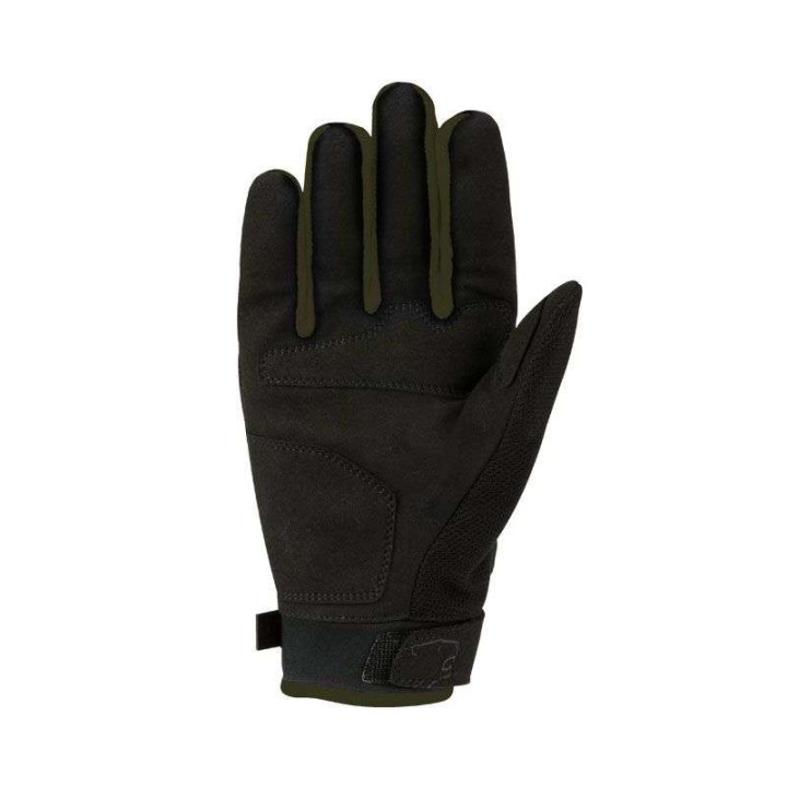 Bering YORK BLACK/KAKI summer motorcycle gloves