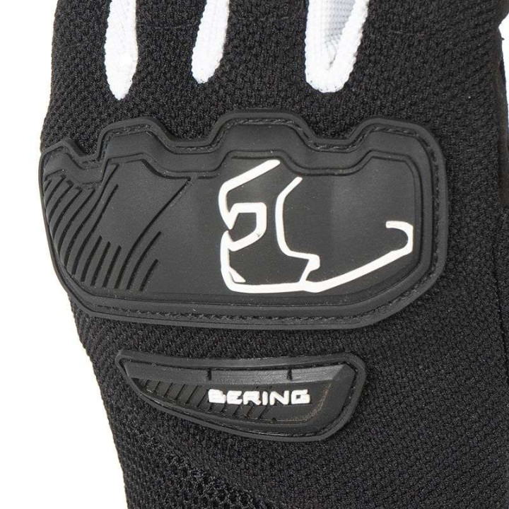 Bering YORK BLACK/KAKI summer motorcycle gloves
