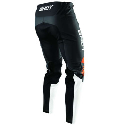 Pantalon moto cross enfant Shot KID DEVO SLAM 2021 ORANGE 2